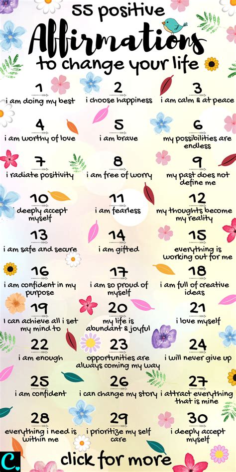 9 Affirmations to Always Stay Positive .